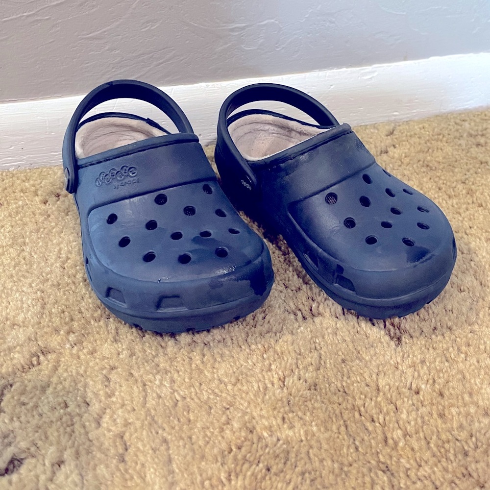 Blue Kids size 12 Crocs
